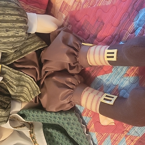 Thanksgiving Hand-sewn Turkey couple - Picture 7 of 11